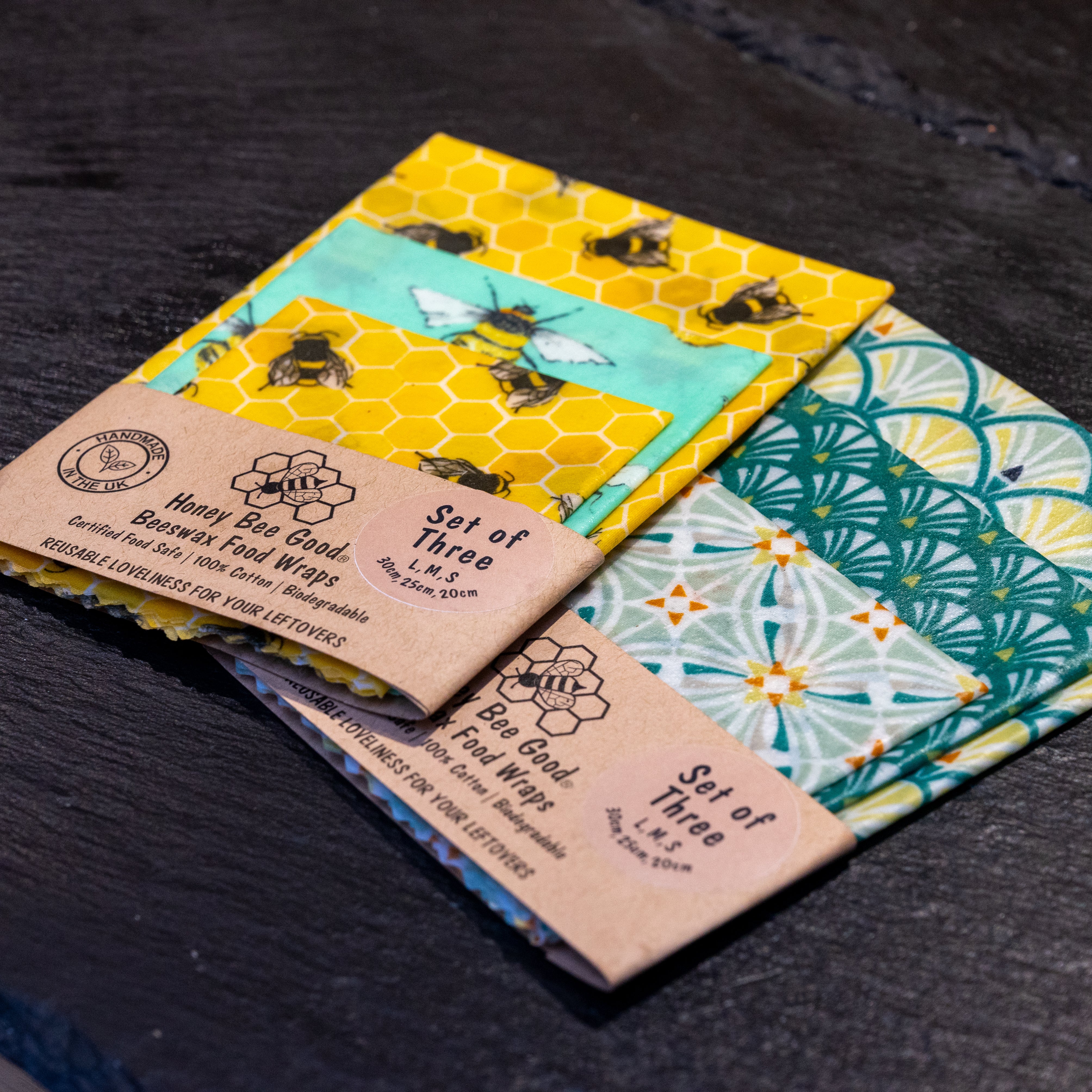 Beeswax Wraps - 3 Pack