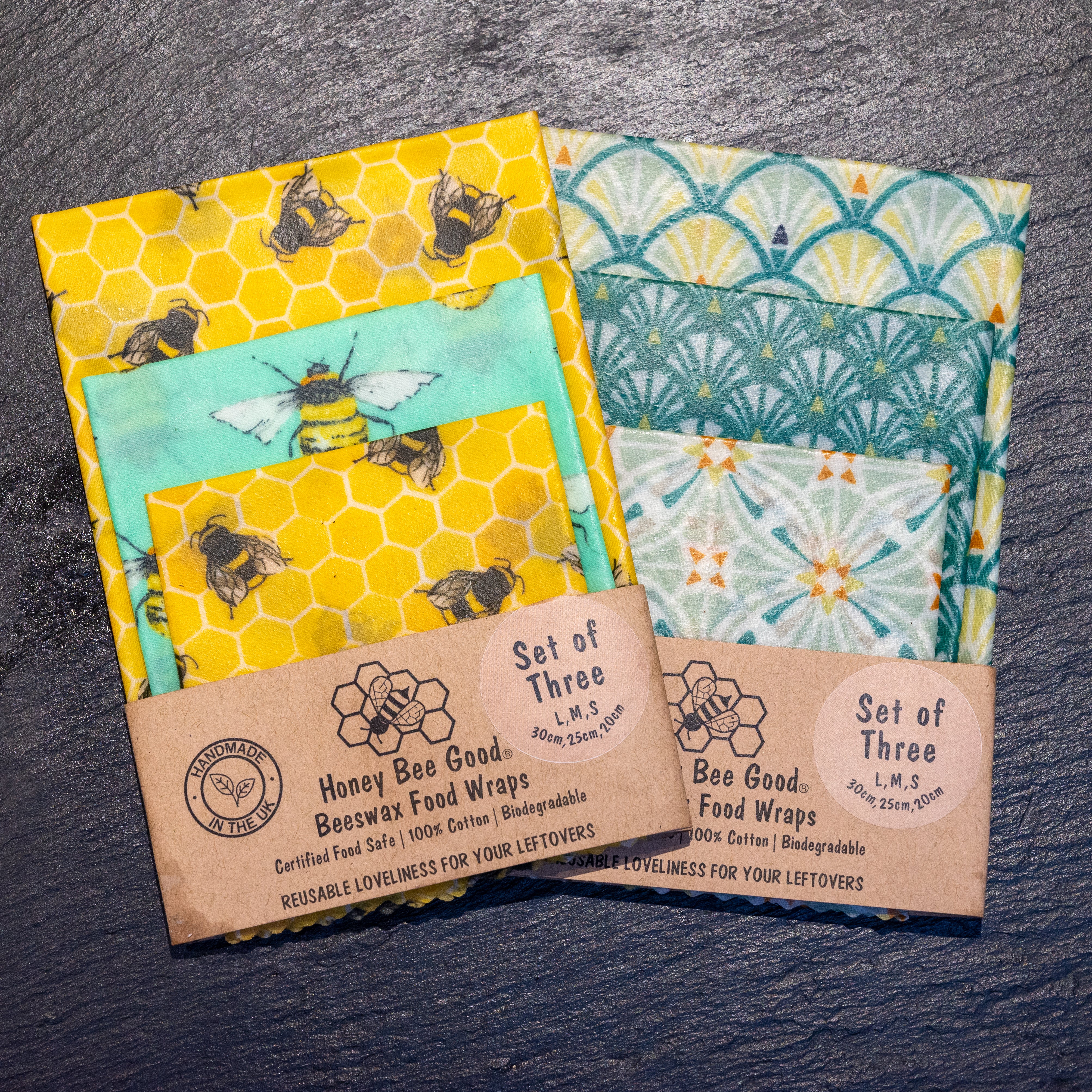 Beeswax Wraps - 3 Pack
